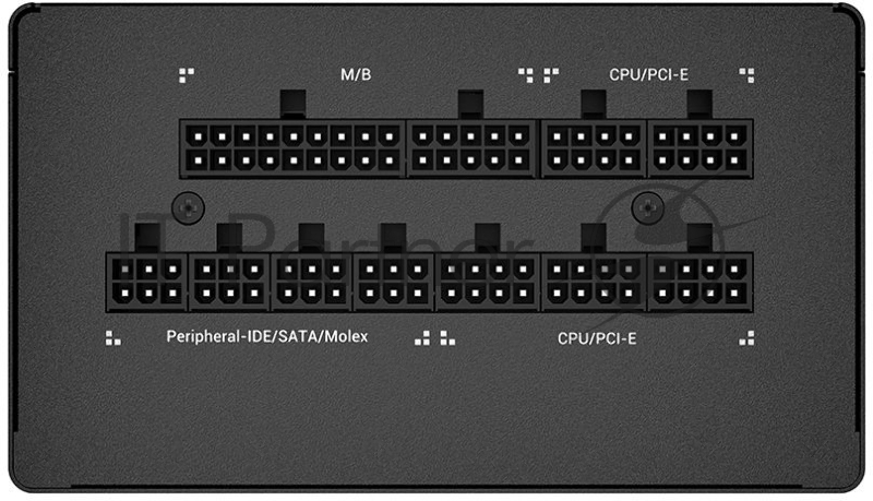 Блок питания Deepcool ATX 1000W PQ1000M 80+ gold (20+4pin) APFC 120mm fan 5xSATA RTL