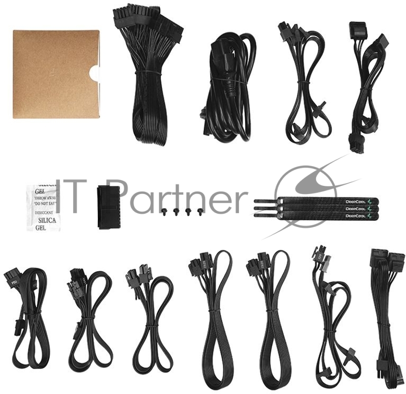 Блок питания Deepcool ATX 1000W PQ1000M 80+ gold (20+4pin) APFC 120mm fan 5xSATA RTL