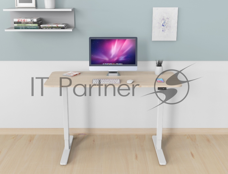 Подстолье Cactus CS-EDF-WT каркас белый