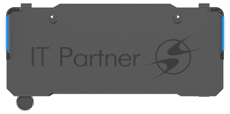 Стол Cactus CS-EDL-GBK столешница МДФ черный каркас черный