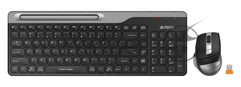 Клавиатура + мышь A4Tech Fstyler FB2535C клав:черный/серый мышь:черный/серый USB беспроводная Bluetooth/Радио slim
