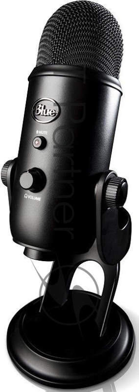 Микрофон проводной Blue Yeti Blackout черный