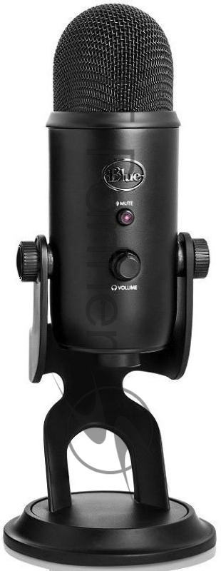 Микрофон проводной Blue Yeti Blackout черный