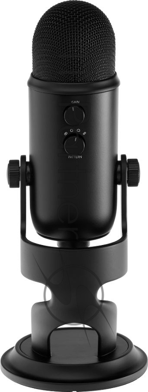 Микрофон проводной Blue Yeti Blackout черный