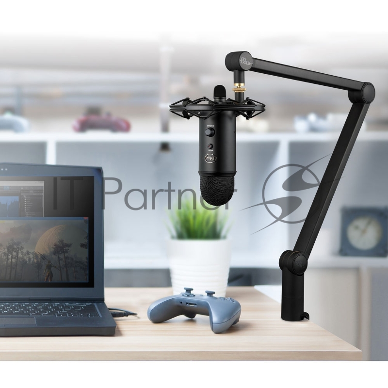 Микрофон проводной Blue Yeticaster Broadcast Bundle черный