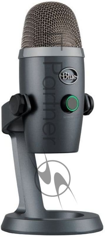 Микрофон проводной Blue Yeti Nano серый