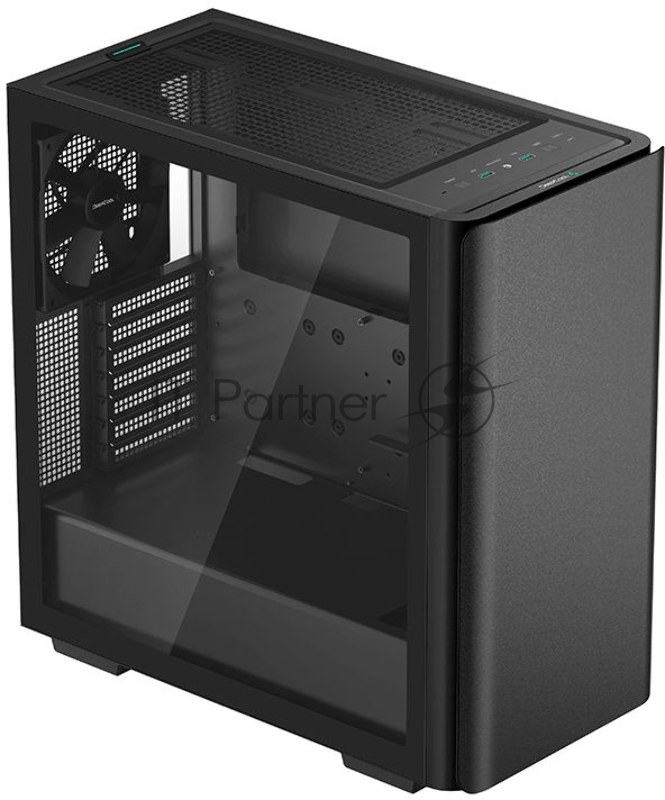 Корпус Deepcool CK500 черный без БП ATX 2x120mm 1x140mm 2xUSB3.0 audio bott PSU