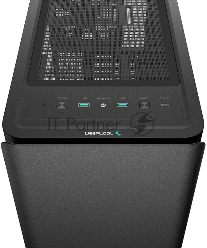Корпус Deepcool CK500 черный без БП ATX 2x120mm 1x140mm 2xUSB3.0 audio bott PSU