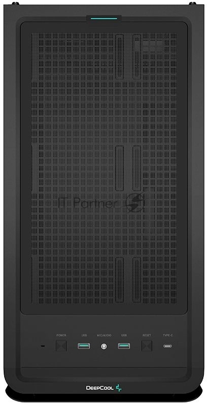 Корпус Deepcool CK500 черный без БП ATX 2x120mm 1x140mm 2xUSB3.0 audio bott PSU