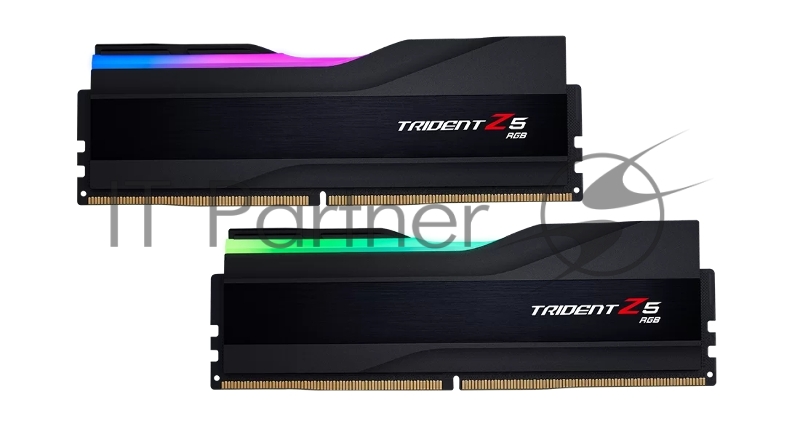 Модуль памяти DDR5 G.SKILL TRIDENT Z5 RGB 64GB (2x32GB) 6000MHz CL30 (30-40-40-96) 1.4V / F5-6000J3040G32GX2-TZ5RK / Black