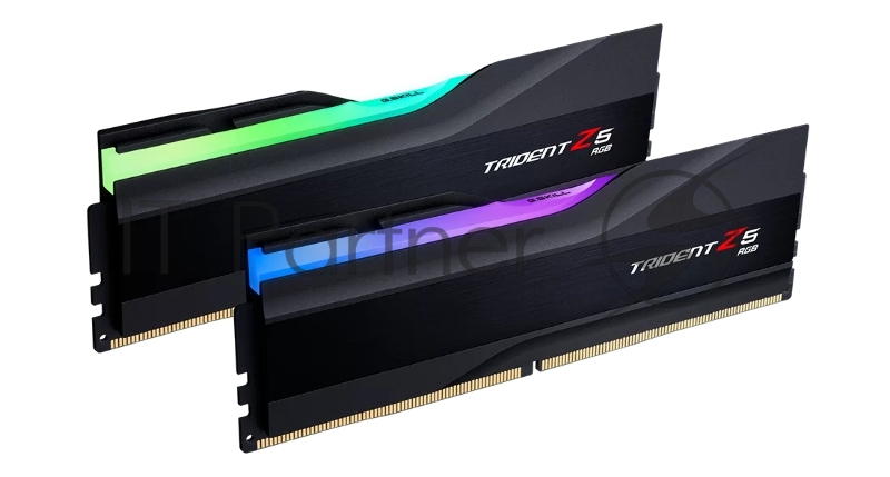 Модуль памяти DDR5 G.SKILL TRIDENT Z5 RGB 64GB (2x32GB) 6000MHz CL30 (30-40-40-96) 1.4V / F5-6000J3040G32GX2-TZ5RK / Black