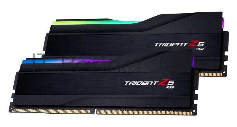 Модуль памяти DDR5 G.SKILL TRIDENT Z5 RGB 64GB (2x32GB) 6000MHz CL30 (30-40-40-96) 1.4V / F5-6000J3040G32GX2-TZ5RK / Black