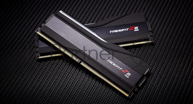 Модуль памяти DDR5 G.SKILL TRIDENT Z5 RGB 64GB (2x32GB) 6000MHz CL30 (30-40-40-96) 1.4V / F5-6000J3040G32GX2-TZ5RK / Black