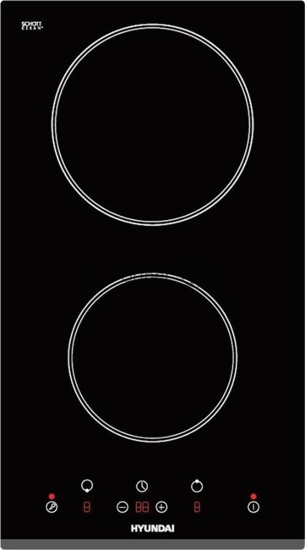 Индукционная варочная поверхность Hyundai HHI 3770 BG черный