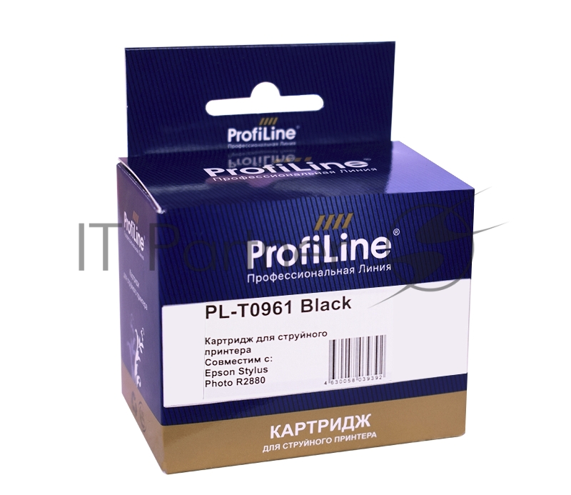 Струйный картридж PL-T0961 для принтеров Epson Stylus Photo R2880 с чернилами Black 11,4 мл ProfiLine