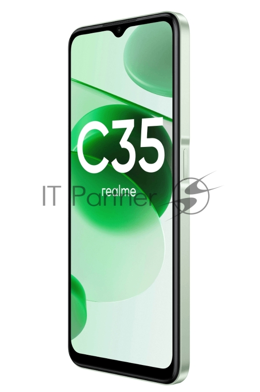 Смартфон Realme C35 128Gb 4Gb зеленый 3G 4G 2Sim 6.6 LCD 1080x2408 And11 50Mpix 802.11 a/b/g/n/ac N