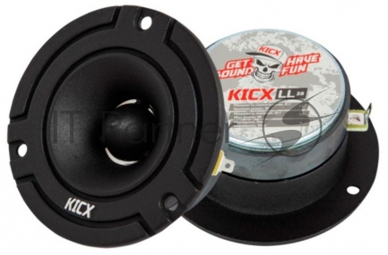 Колонки автомобильные Kicx LL 28 (без решетки) 90Вт 4Ом 2.5см (1дюйм) (ком.:2кол.) твитер