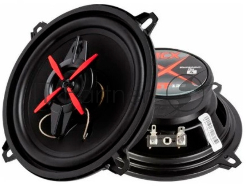 Колонки автомобильные Kicx ST 132 80Вт 89дБ 4Ом 13см (5дюйм) (ком.:2кол.) коаксиальные трехполосные