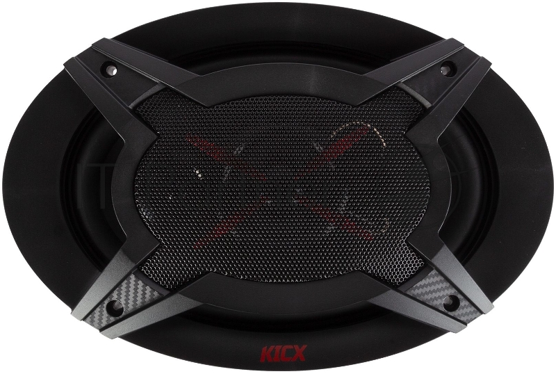 Колонки автомобильные Kicx ST 693 200Вт 92дБ 4Ом 16x24см (6x9дюйм) (ком.:2кол.) коаксиальные четырехполосные