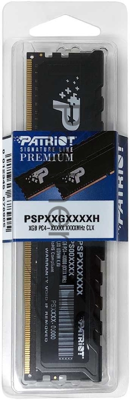 Оперативная память 4Gb DDR4 2666MHz Patriot Signature Premium Line (PSP44G266681H1)