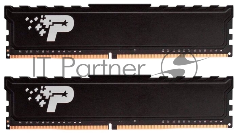Модуль памяти DDR 4 DIMM 8Gb (4GBx2) PC19200, 2400Mhz, PATRIOT Signature SL Premium (PSP48G2400KH1) (retail)
