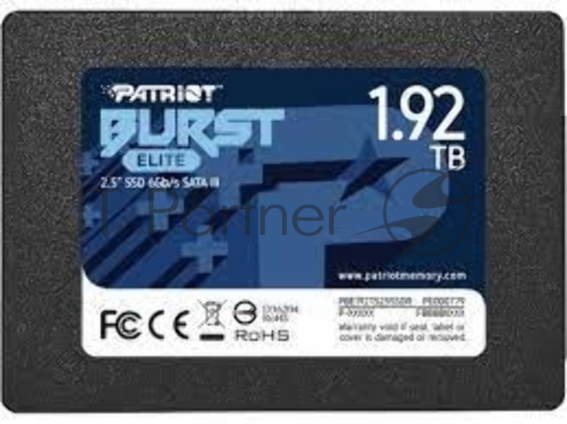 Накопитель SSD Patriot SATA III 1920Gb PBE192TS25SSDR Burst Elite 2.5