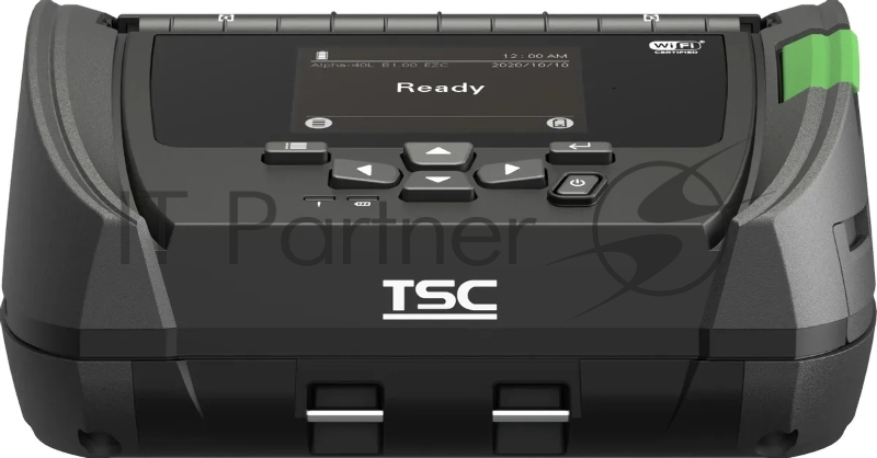 Мобильный принтер Alpha-40L, 203 dpi, 5 ips + WiFi + Bluetooth Combo + Peeler