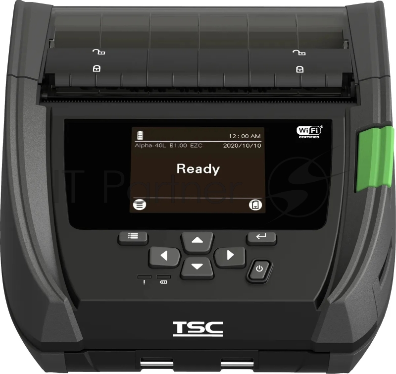 Мобильный принтер Alpha-40L, 203 dpi, 5 ips + WiFi + Bluetooth Combo + Peeler