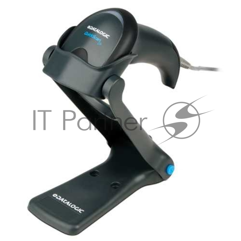 Сканер Datalogic QuickScan Lite QW2100 Handheld/ Imager/ USB/ 1Y/ Stand/ Black