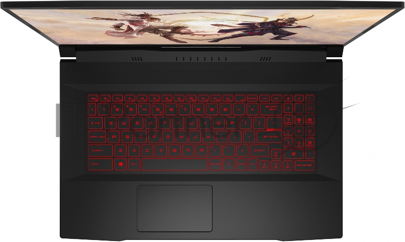 Ноутбук MSI Katana GF76 11UC-678XRU Core i5 11400H 8Gb SSD256Gb NVIDIA GeForce RTX 3050 4Gb 17.3 IPS FHD (1920x1080) Free DOS grey WiFi BT Cam