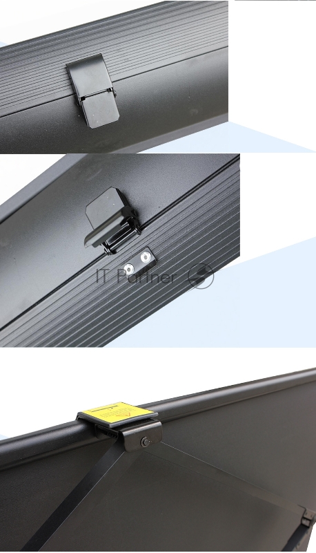 Экран Cinema SOK 16:9 напольный, переносной, ручной, 163x92см, черный