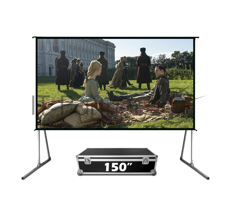 Экран Cinema SOK серии Fast Folder SCPSFF-332x186FR, прямая проекция, 150 дюймов 16:9, черный кейс