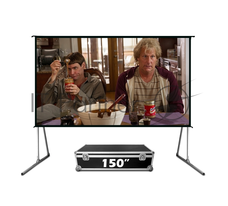 Экран Cinema SOK серии Fast Folder SCPSFF-332x186RE, обратная проекция, 150 дюймов 16:9, черный кейс