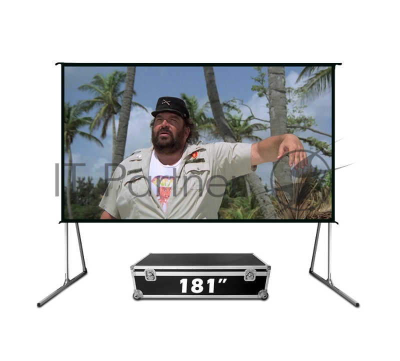 Экран Cinema SOK серии Fast Folder SCPSFF-400x225FR, прямая проекция, 181 дюйм 16:9, черный кейс