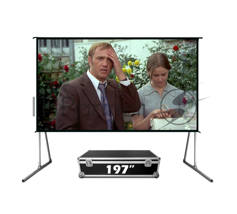 Экран Cinema SOK серии Fast Folder SCPSFF-400x300RE, обратная проекция, 197 дюймов 4:3, черный кейс
