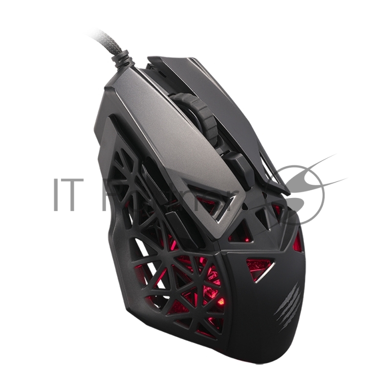 Игровая мышь Mad Catz M.O.J.O. M1 чёрная (PMW3360, Mad Catz DAKOTA Switch, USB, 6 кнопок, 12000 dpi, RGB подсветка)