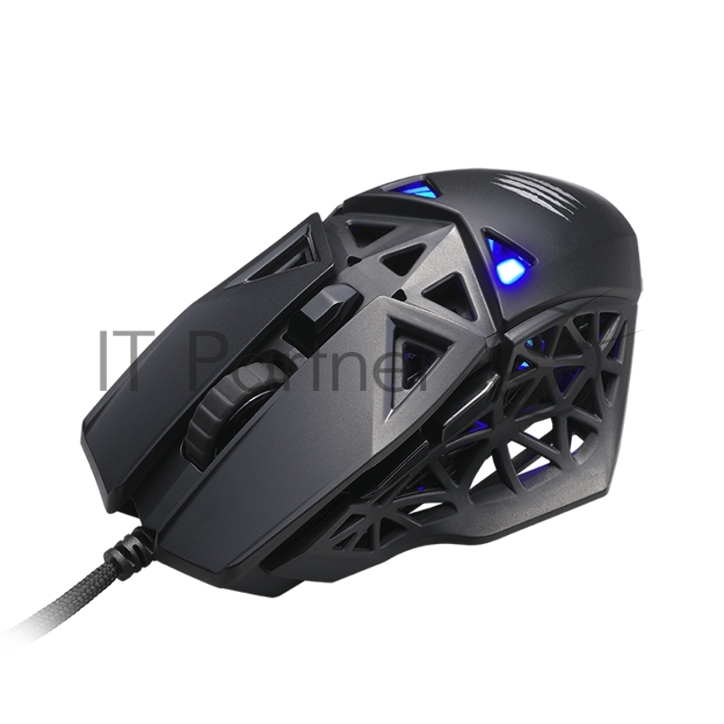 Игровая мышь Mad Catz M.O.J.O. M1 чёрная (PMW3360, Mad Catz DAKOTA Switch, USB, 6 кнопок, 12000 dpi, RGB подсветка)