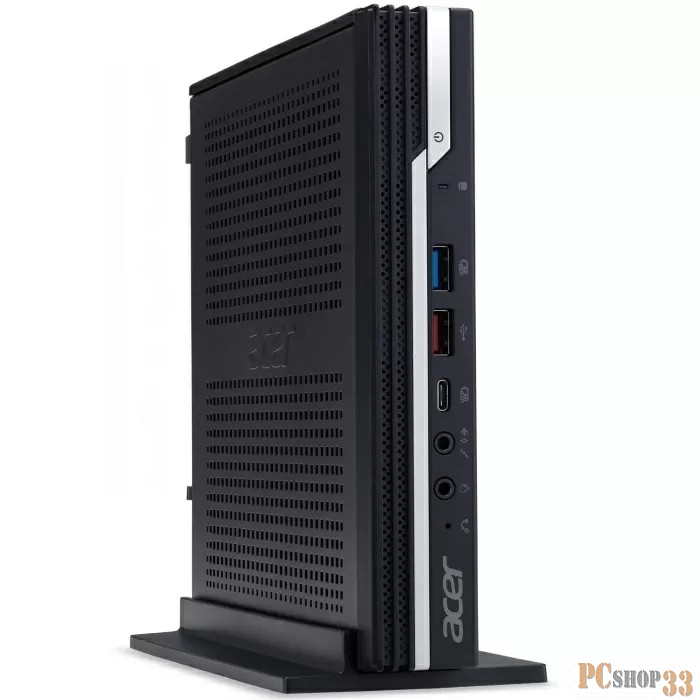 Неттоп Acer Veriton N4680G i7 11700 (2.5) 16Gb SSD512Gb UHDG Windows 10 Professional GbitEth WiFi BT 90W клавиатура мышь черный