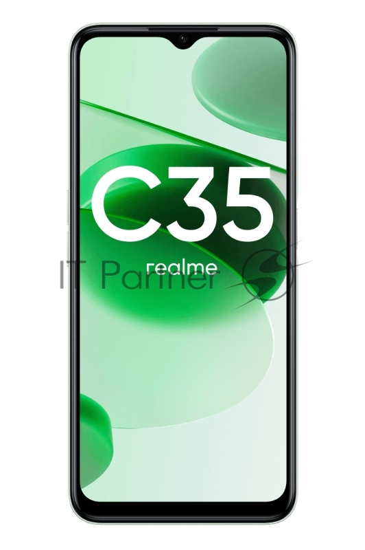 Смартфон Realme C35 64Gb 4Gb зеленый 3G 4G 2Sim 6.6 LCD 1080x2408 And11 50Mpix 802.11 a/b/g/n/ac NF