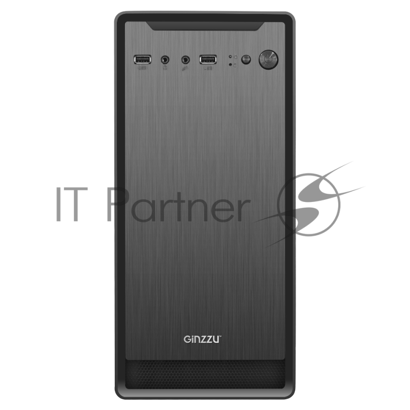Корпус Ginzzu B180 2*USB 2.0,AU (450W)