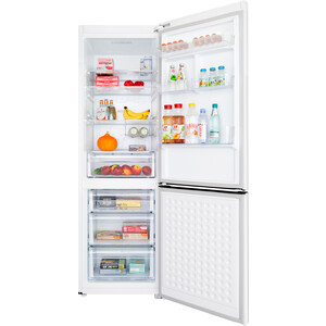 Холодильник-морозильник MAUNFELD MFF195NFW10