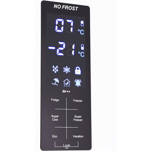 Холодильник-морозильник MAUNFELD MFF195NFW10