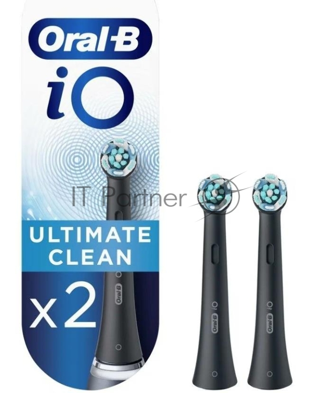 Насадки для зубной щетки ORAL-B iO RB Ultimate Clean Black 2 шт
