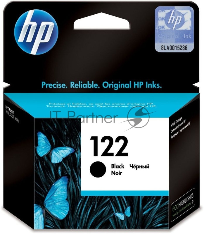 Картридж HP 122 струйный черный (120 стр)
