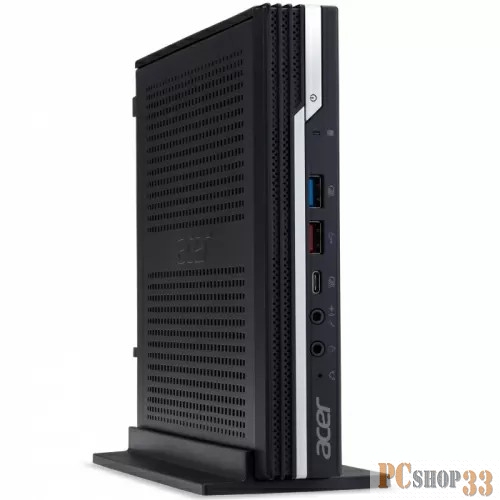 Неттоп Acer Veriton N4680G i5 11400 (2.6) 16Gb SSD512Gb UHDG Eshell GbitEth WiFi BT 90W клавиатура мышь черный