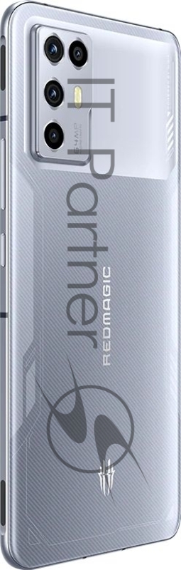 Смартфон Nubia Red Magic 6R 256Gb 12Gb серебристый моноблок 3G 4G 2Sim 6.67 1080x2400 Android 11 64Mpix 802.11 a/b/g/n/ac/ax NFC GPS GSM900/1800 GSM1900 TouchSc Ptotect A-GPS