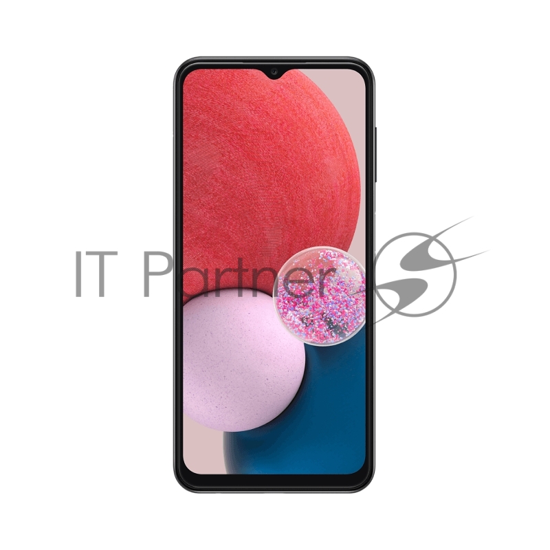 Смартфон Samsung SM-A135F Galaxy A13 64Gb 4Gb черный моноблок 3G 4G 2Sim 6.6 1080x2408 Android 12 50Mpix 802.11 a/b/g/n/ac NFC GPS GSM900/1800 GSM1900 microSD max1024Gb
