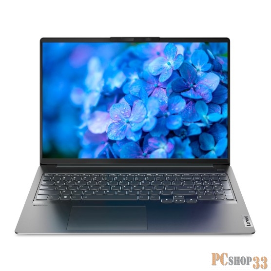 Ноутбук Lenovo IdeaPad 5 Pro 16IHU6 Core i5 11300H 16Gb SSD512Gb NVIDIA GeForce MX450 2Gb 16 IPS WQXGA (2560x1600) noOS grey WiFi BT Cam