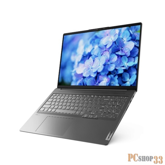 Ноутбук Lenovo IdeaPad 5 Pro 16IHU6 Core i5 11300H 16Gb SSD512Gb NVIDIA GeForce MX450 2Gb 16 IPS WQXGA (2560x1600) noOS grey WiFi BT Cam