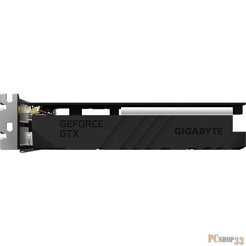 Видеокарта Gigabyte PCI-E GV-N1630OC-4GL NVIDIA GeForce GTX 1630 4096Mb 64 GDDR6 1800/12000 DVIx1 HDMIx1 DPx1 HDCP Ret low profile
